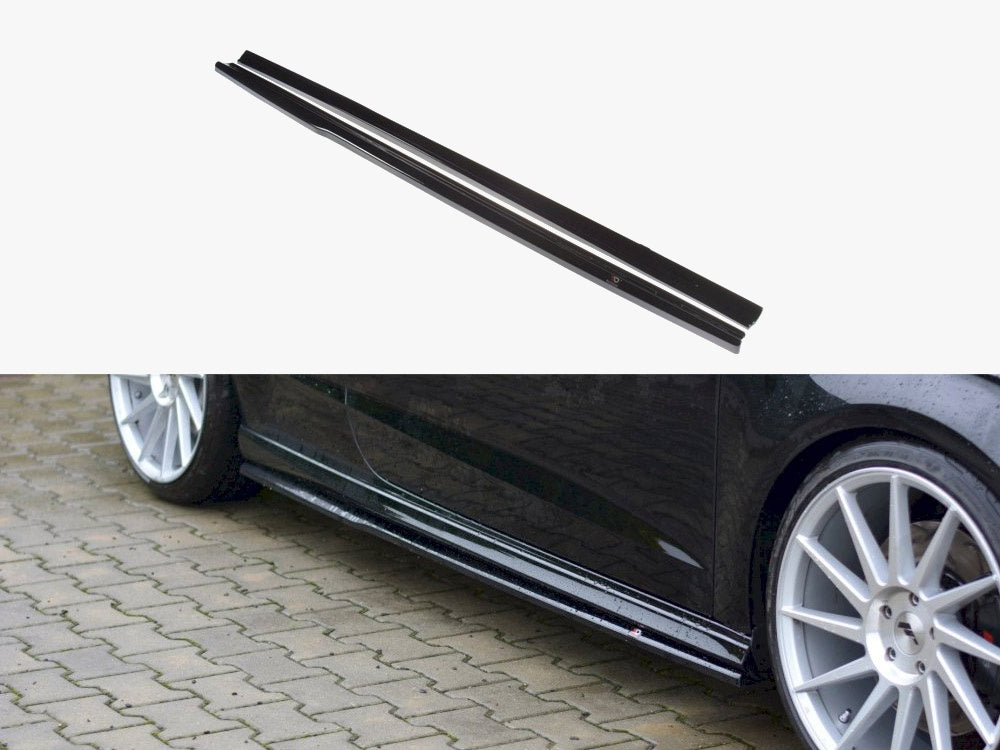 Side Skirts Diffusers - Audi S3 / A3 S Line 8V / 8V FL Hatchback