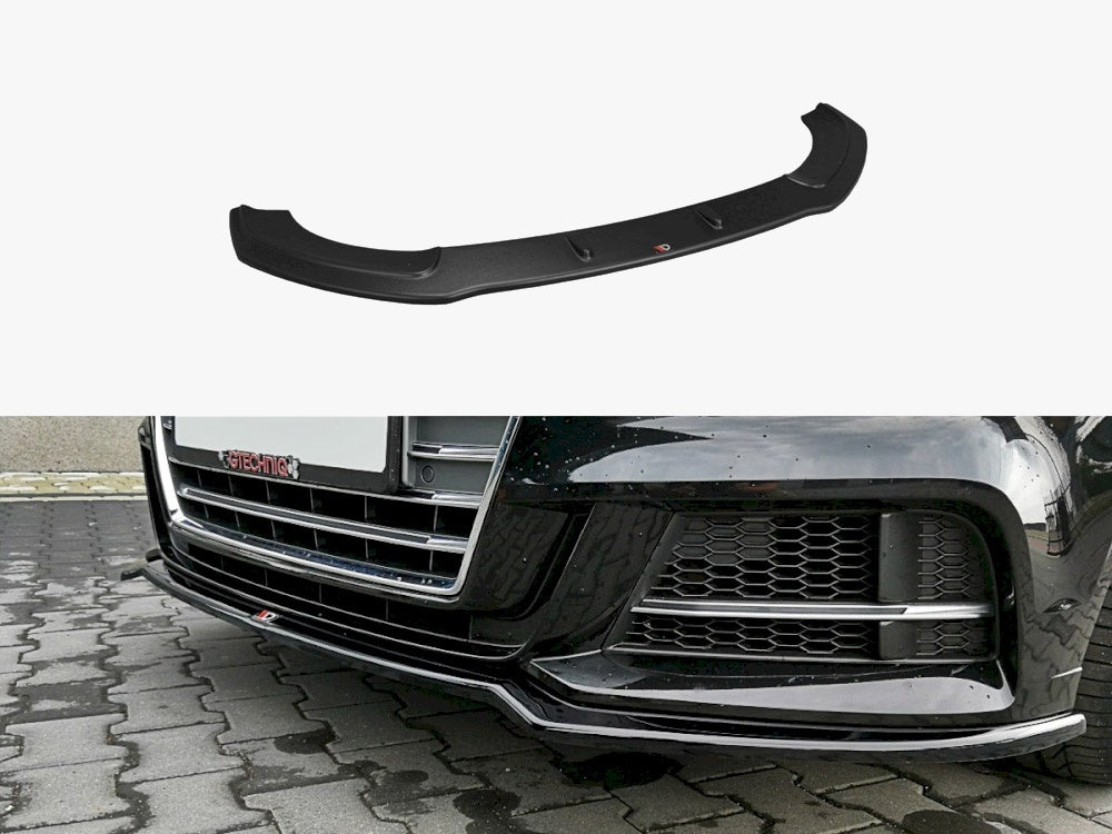 Front Splitter V.2 - Audi S3 / A3 S Line 8V FL Sedan