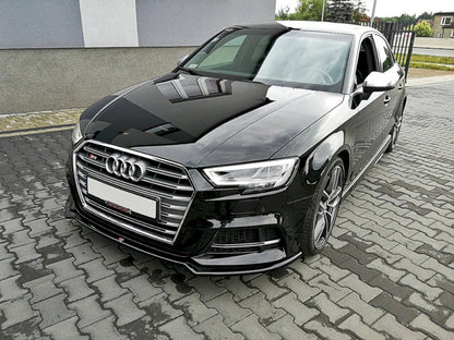 Front Splitter V.2 - Audi S3 / A3 S Line 8V FL Sedan