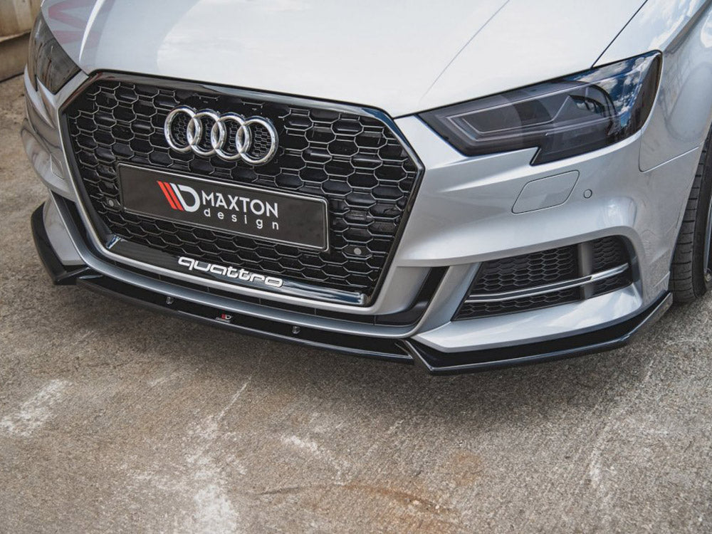 Front Splitter V.3 - Audi S3 / A3 S Line 8V Facelift Sedan (2016-2020)