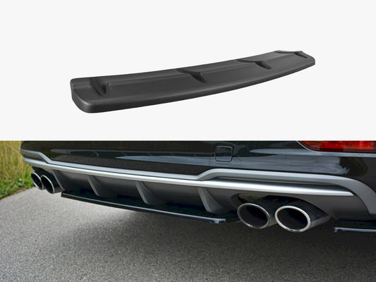 Central Rear Splitter - Audi S3 8V FL Sedan (2017-)