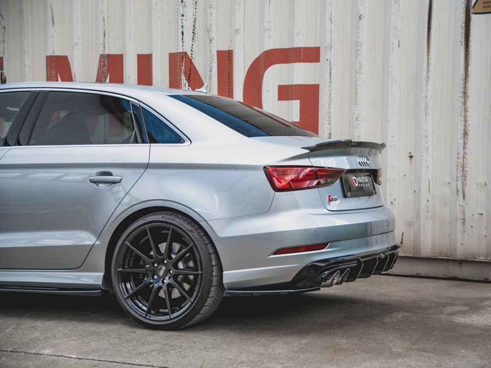 Rear Side Splitters V.2 - Audi S3 Sedan 8V Facelift (2016-2020)
