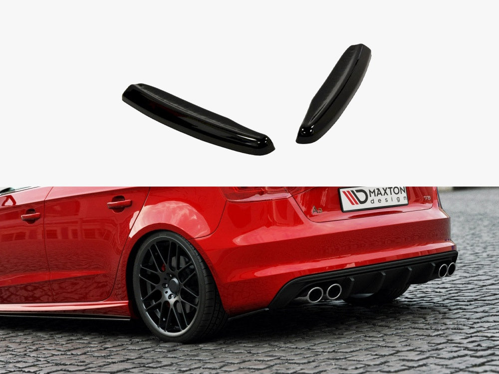 Rear Side Splitters - Audi S3 / A3 S Line 8V Hatchback / Sportback