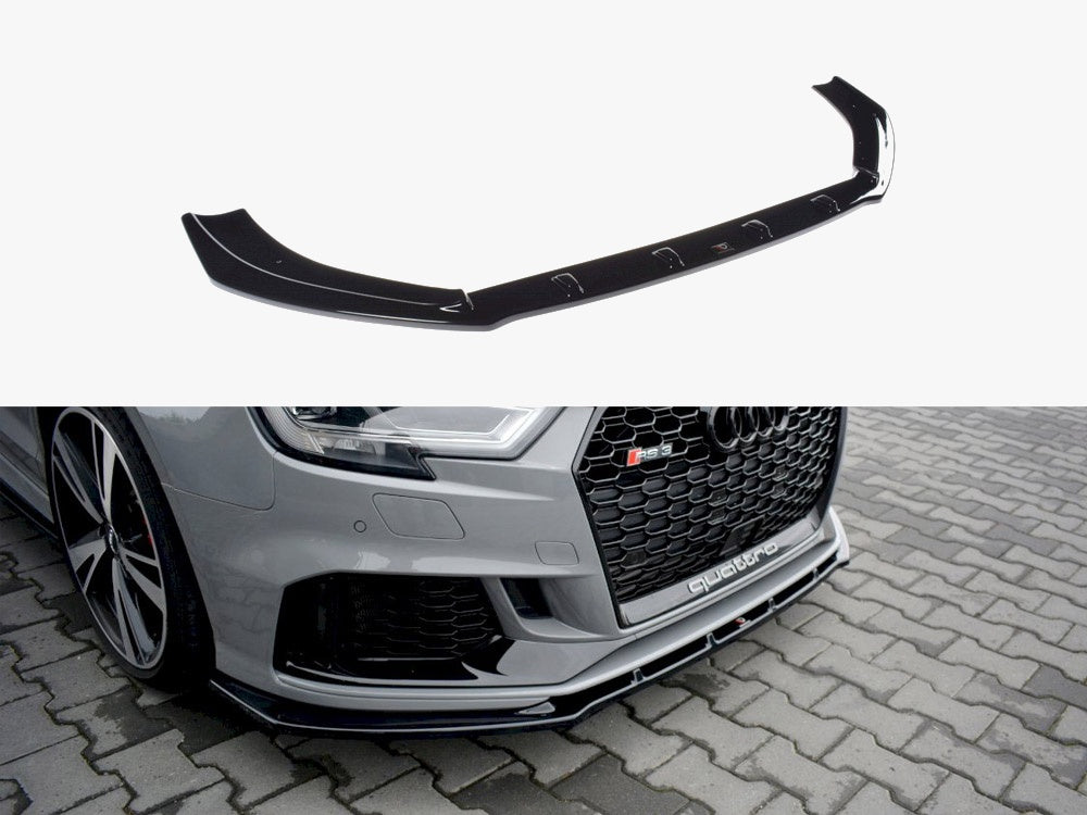 Front Splitter V.1 - Audi RS3 8V Facelift Sedan
