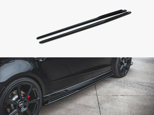 Side Skirts Diffusers V.2 - Audi RS3 8V Sportback Facelift (2017-UP)