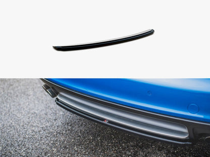 Central Rear Splitter - Audi S4/ A4 S Line B8 Sedan (2008-2011)