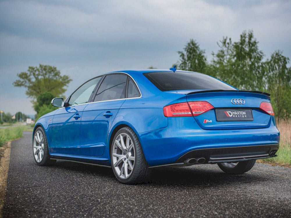 Central Rear Splitter - Audi S4/ A4 S Line B8 Sedan (2008-2011)