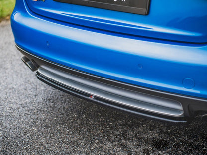 Central Rear Splitter - Audi S4/ A4 S Line B8 Sedan (2008-2011)