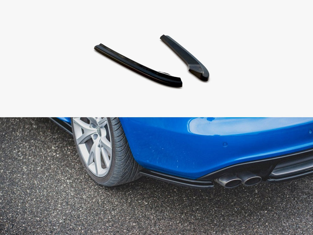 Rear Side Splitters - Audi S4 / A4 S Line B8 Sedan