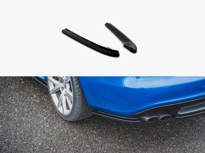 Rear Side Splitters - Audi S4 / A4 S Line B8 Sedan