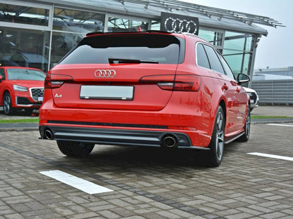 Central Rear Splitter - Audi A4 S Line B9 Avant