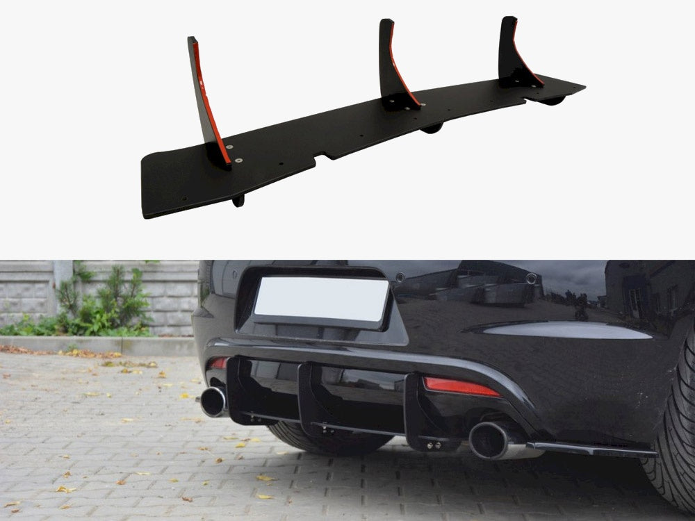 Rear Diffuser &amp; Rear Side Splitters - Volkswagen Scirocco R