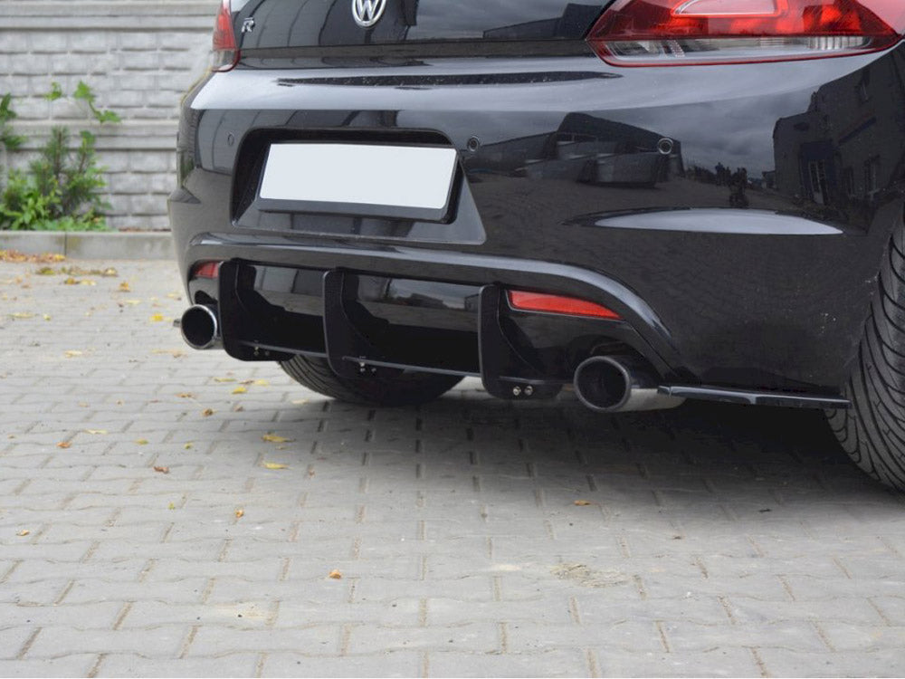 Rear Diffuser &amp; Rear Side Splitters - Volkswagen Scirocco R