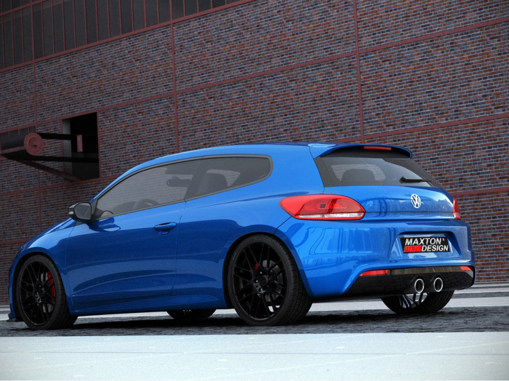 Rear Valance - Volkswagen Scirocco III R With 2 Exhaust Holes