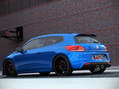 Rear Valance - Volkswagen Scirocco III R With 2 Exhaust Holes