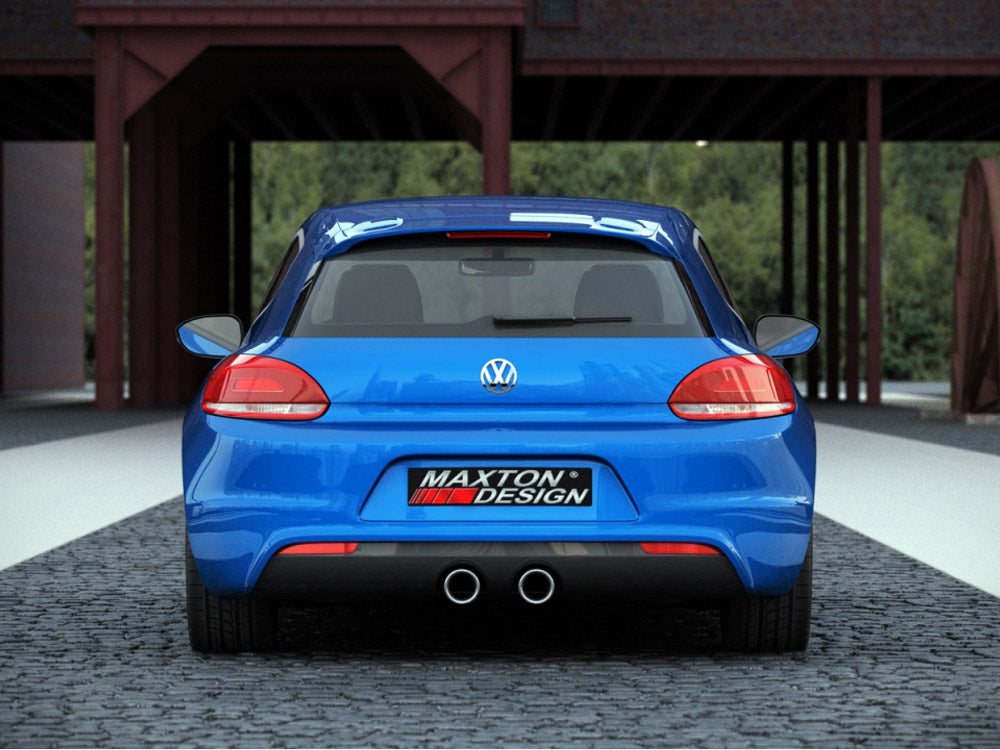 Rear Valance - Volkswagen Scirocco III R With 2 Exhaust Holes