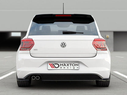 Rear Side Splitters V.2 - Volkswagen Polo GTI / R-Line Mk6 - Textured