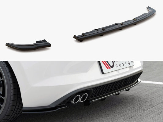 Rear Splitter (Vertical Bars) - Volkswagen Polo GTI / R-Line Mk6