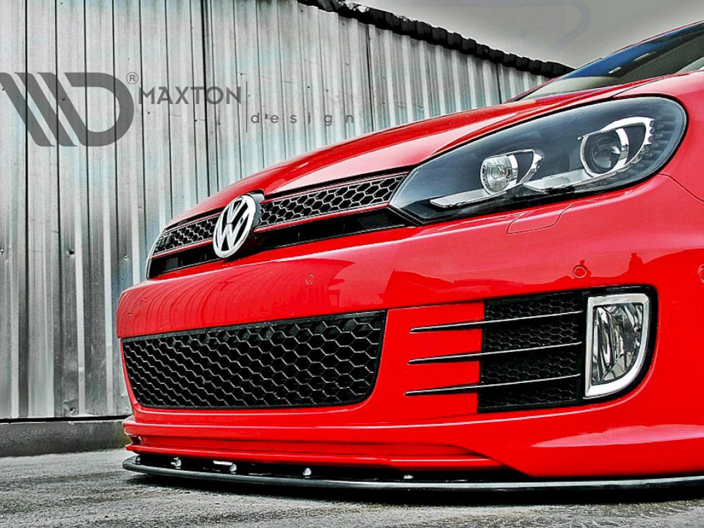 Front Splitter VER.2 - Volkswagen Golf VI (For Golf GTI 35TH)