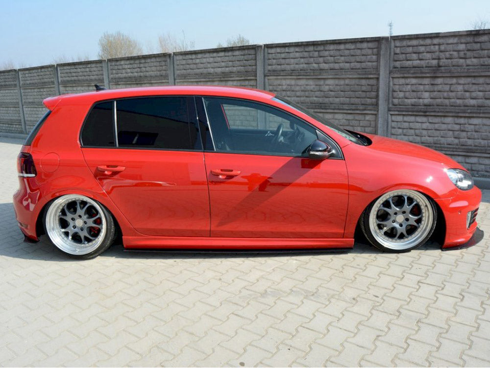 Racing Side Skirts Diffusers - Volkswagen Golf VI GTI 35TH / R20