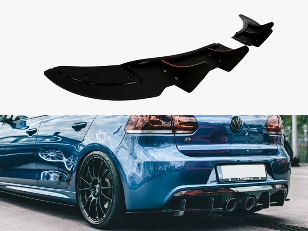Rear Splitter - Volkswagen Golf Mk6 R (2008-2012)