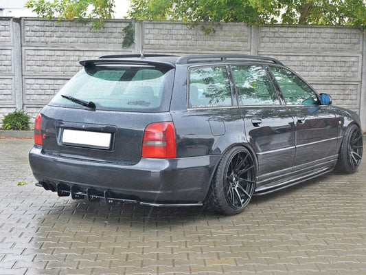 Rear Side Splitters - Audi S4 B5 Avant - Textured