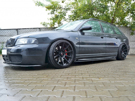 Side Skirts Diffusers - Audi S4 B5 - Textured