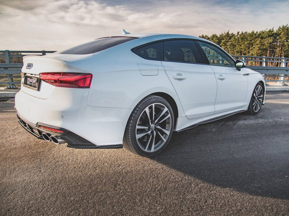 Side Skirts Diffusers - Audi S5 / A5 S Line Sportback F5 Facelift
