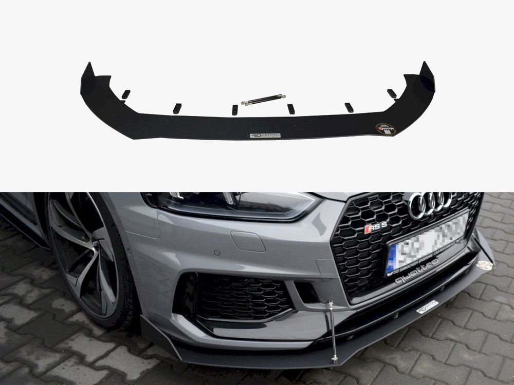Racing Front Splitter V.2 - Audi RS5 Coupe / Sportback F5