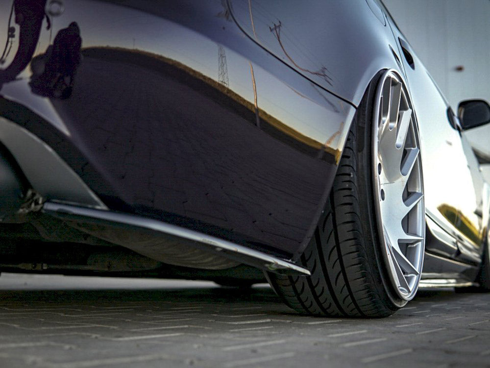 Rear Side Splitters - Audi A6 C6 S Line Facelift Sedan (2008-2011)