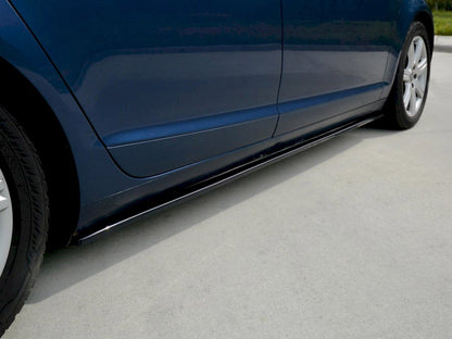 Side Skirts Splitters - Audi A6 C6 S Line Pre-facelift (2004-2008)