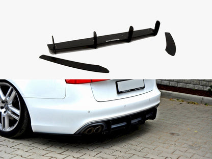 Rear Diffuser & Rear Side Splitters - Audi A6 S Line C7