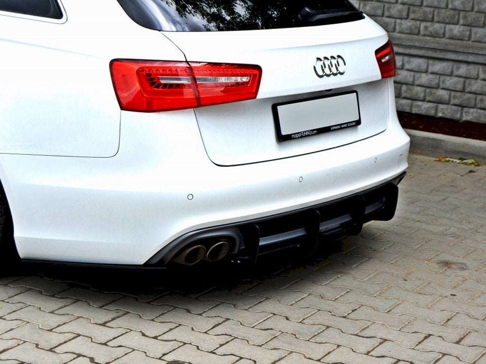 Rear Diffuser & Rear Side Splitters - Audi A6 S Line C7