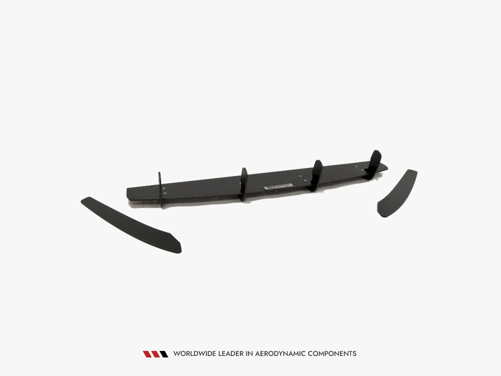 Rear Diffuser & Rear Side Splitters - Audi A6 S Line C7 (exhaust 2x1)