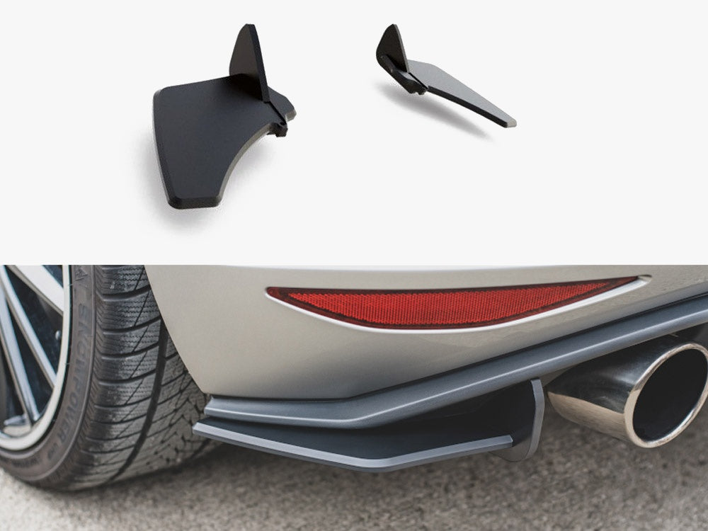 Street PRO Rear Side Splitters V.1 - Volkswagen Golf Mk7 GTI