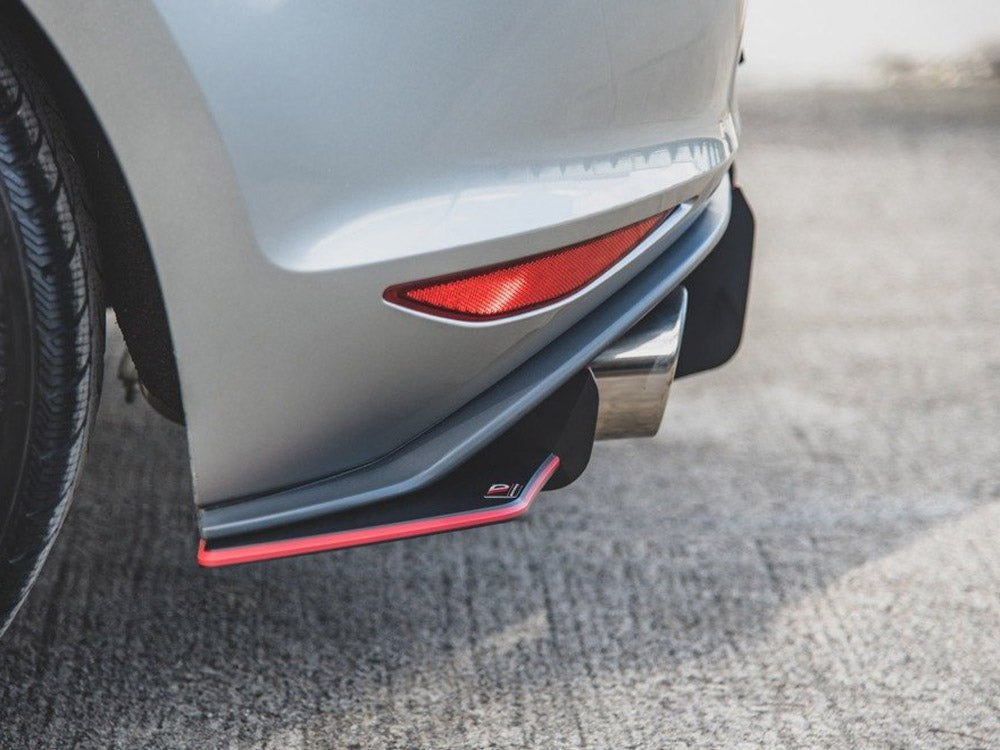Street PRO Rear Side Splitters V.1 - Volkswagen Golf Mk7 GTI