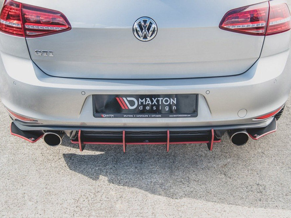 Street PRO Rear Side Splitters V.2 - Volkswagen Golf Mk7 GTI