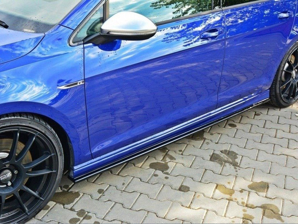 Side Skirts Diffusers V.1 - Volkswagen Golf R / R-Line Mk7