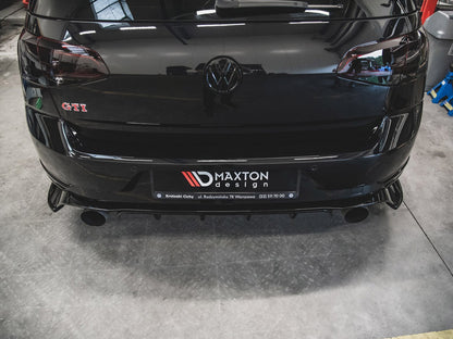 Rear Side Splitters - Volkswagen Golf 7 GTI TCR
