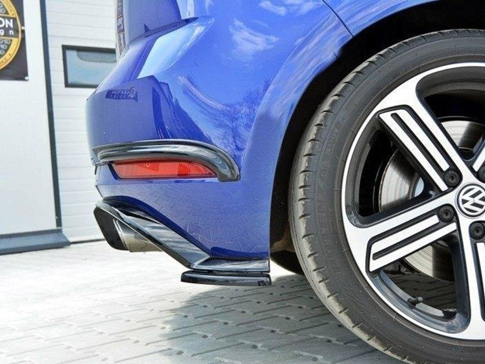 Rear Side Splitters - Volkswagen Golf Hatchback R / R-Line Mk7 Facelift