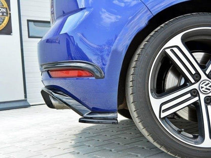 Rear Side Splitters - Volkswagen Golf Hatchback R / R-Line Mk7 Facelift