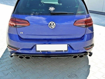Rear Side Splitters - Volkswagen Golf Hatchback R / R-Line Mk7 Facelift