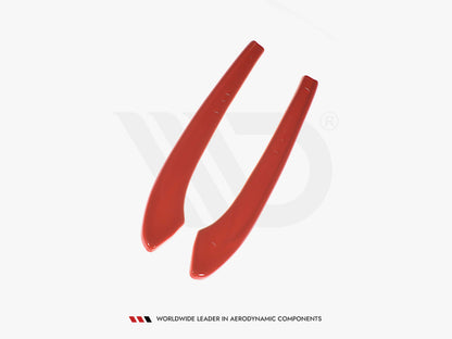 Rear Side Splitters V.2 - Volkswagen Golf 7 R Variant Facelift - Textured