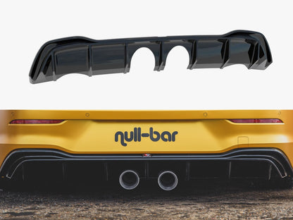 Rear Valance - Volkswagen Golf Mk8 (R32 Look) - Textured