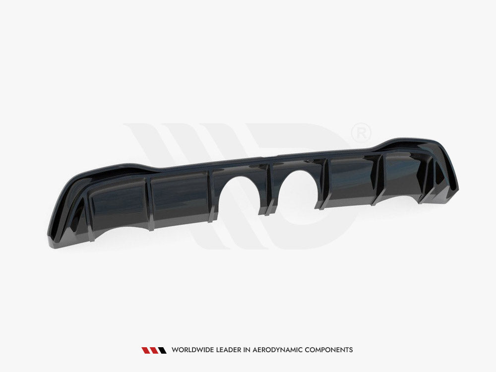 Rear Valance - Volkswagen Golf Mk8 (R32 Look) - Textured