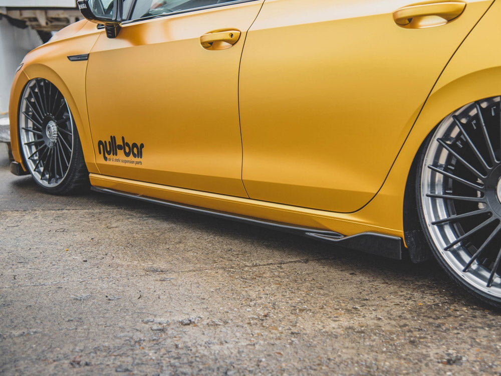 Side Skirts Diffusers V.2 - Volkswagen Golf Mk8