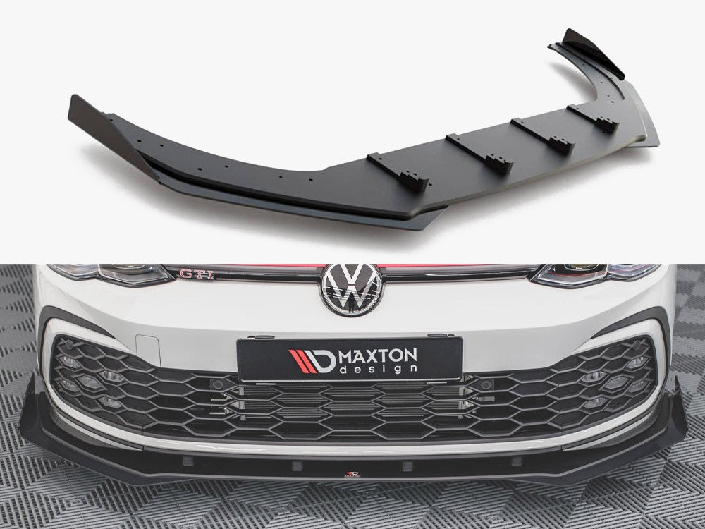 Street Pro Front Splitter + Flaps - Volkswagen Golf GTI / GTE / GTD / R-Line Mk8