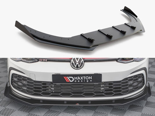 Street Pro Front Splitter + Flaps - Volkswagen Golf GTI / GTE / GTD / R-Line Mk8