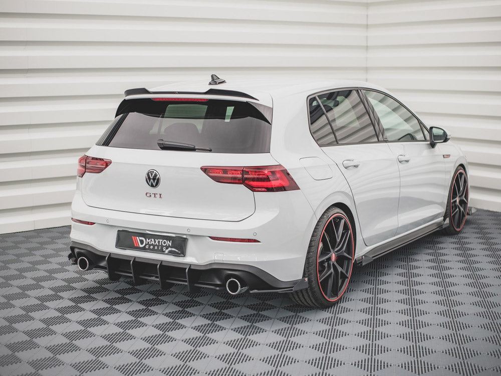 Street Pro Rear Side Splitters + Flaps - Volkswagen Golf GTI / GTE / R-Line Mk8