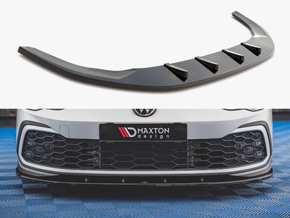 Front Splitter V.1 - Volkswagen Golf GTI / GTE / GTD / R-Line Mk8